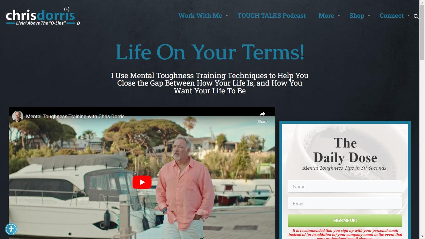 Christopher Dorris Mental Toughness Coach